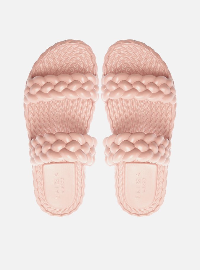 Sandália Rosa Flatform Marrocos Up