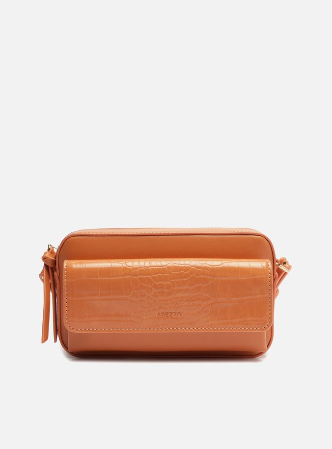 Bolsa Tiracolo Laranja Pequena