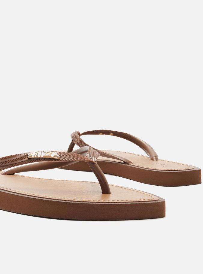 Chinelo de Dedo Marrom Coffee Recouro Flash