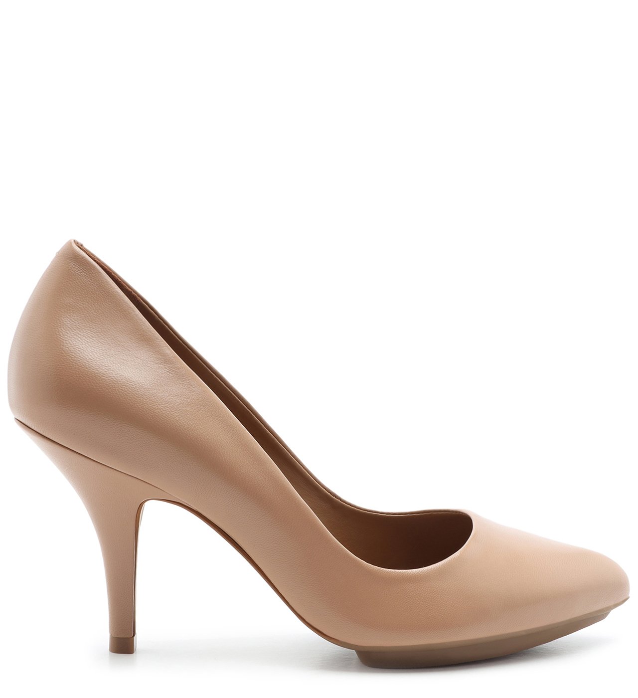 Scarpin shop couro arezzo
