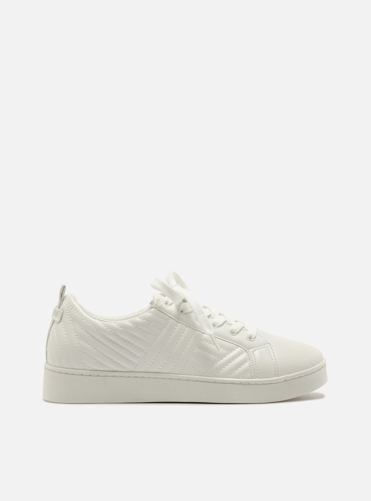 Tênis Burnish Pesponto Cadarço Off-White — foto 1