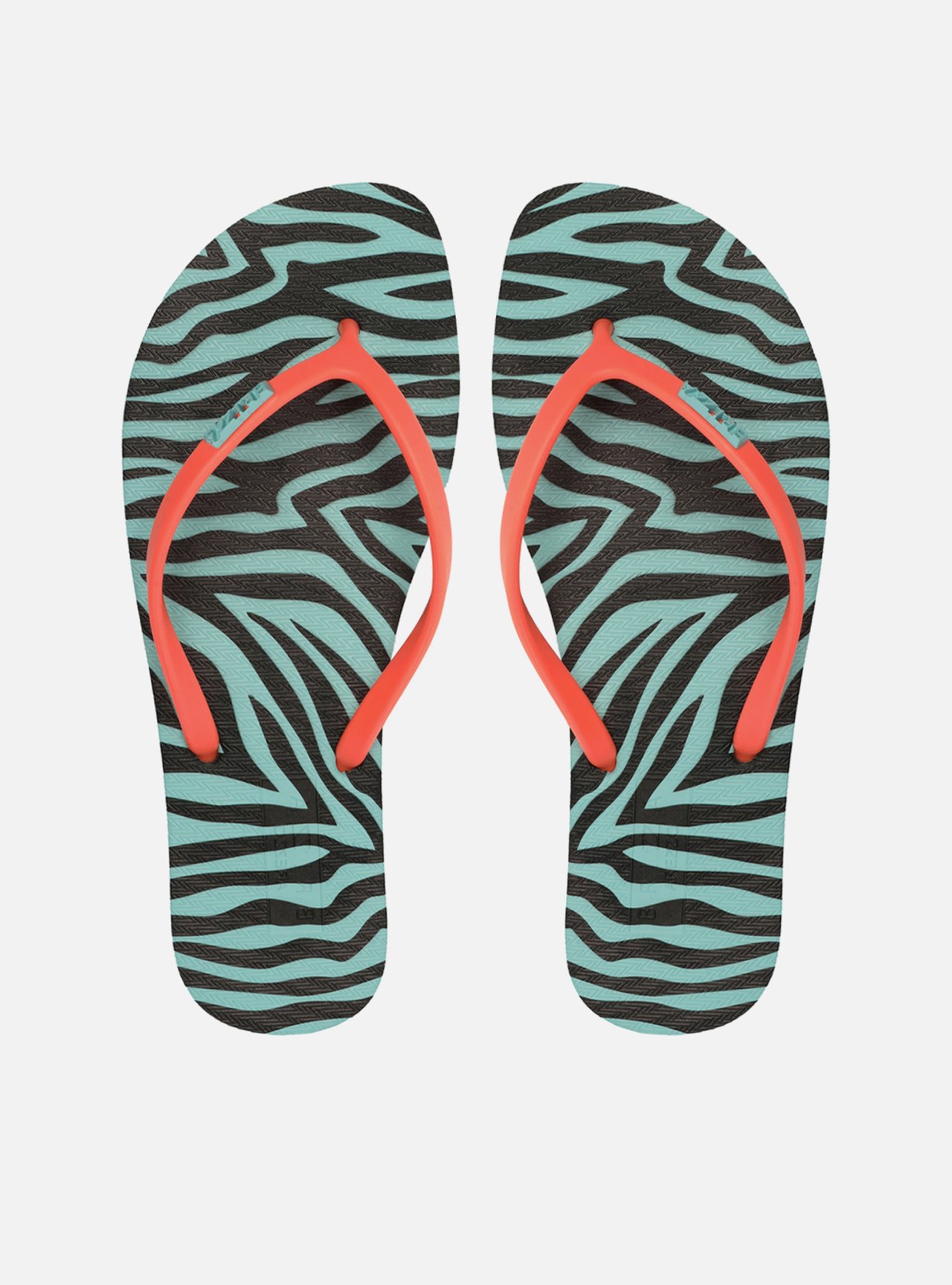 Chinelo de Dedo Multicolorido Estampa Brizza — foto 1