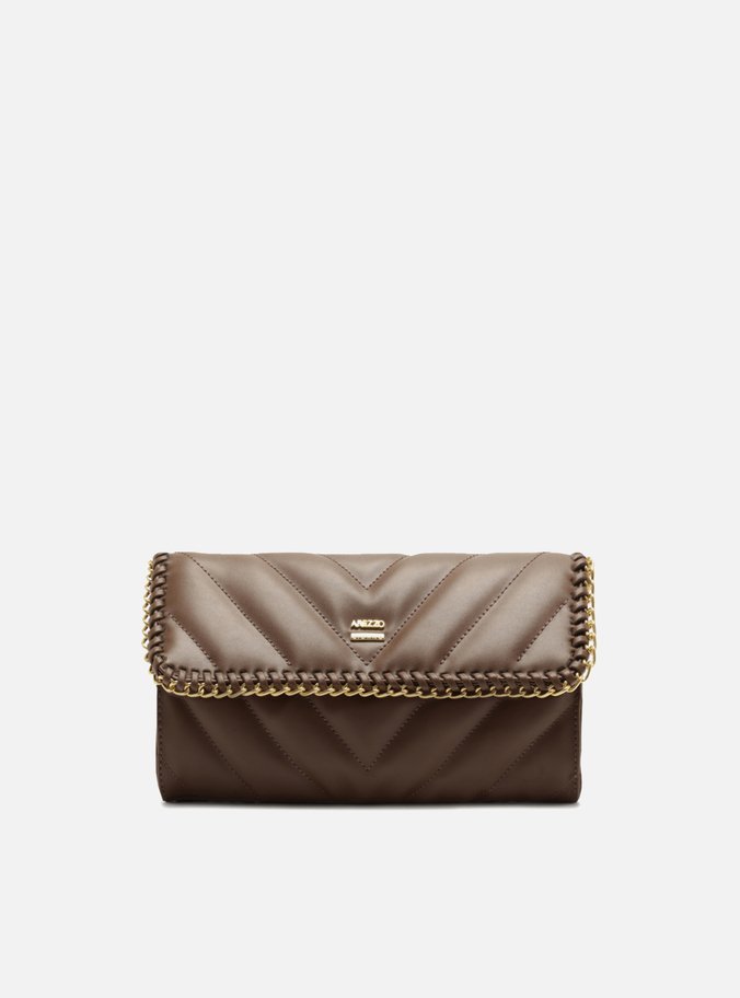 Bolsa Tiracolo Marrom Média