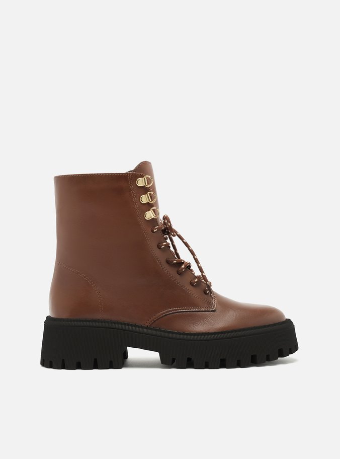 Bota marrom Tratorada Amarração