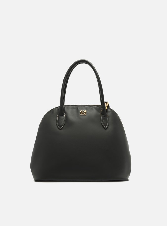 Bolsa Tote Preta Couro Média Assinatura