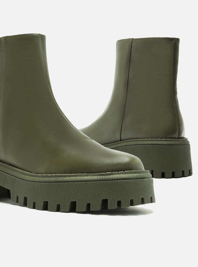 Bota Verde Tratorada