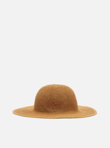Arezzo — Chapéu Marrom Knit Brizza
