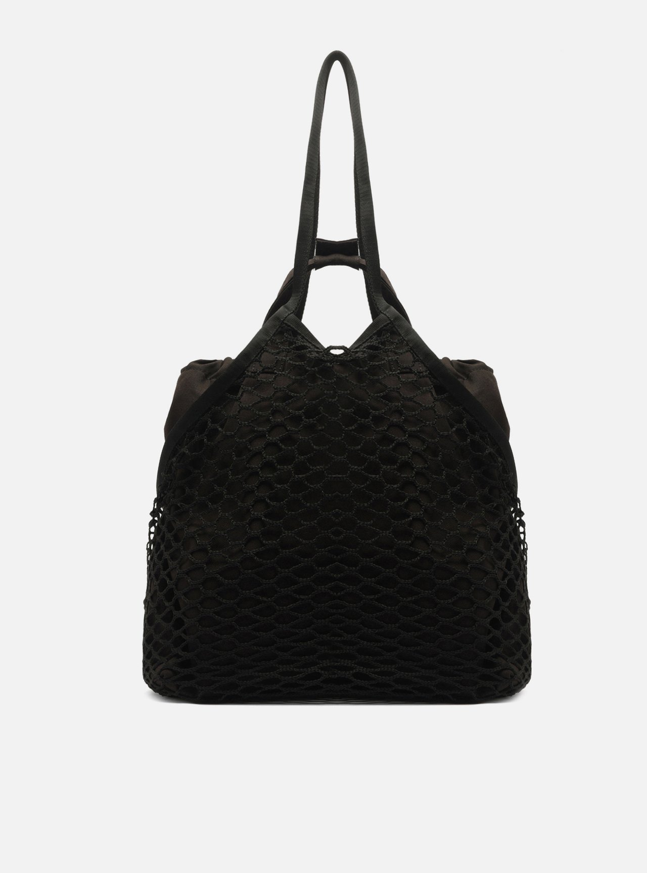 Bolsa Shopping Preta Tela Lona Grande TIG — foto 3