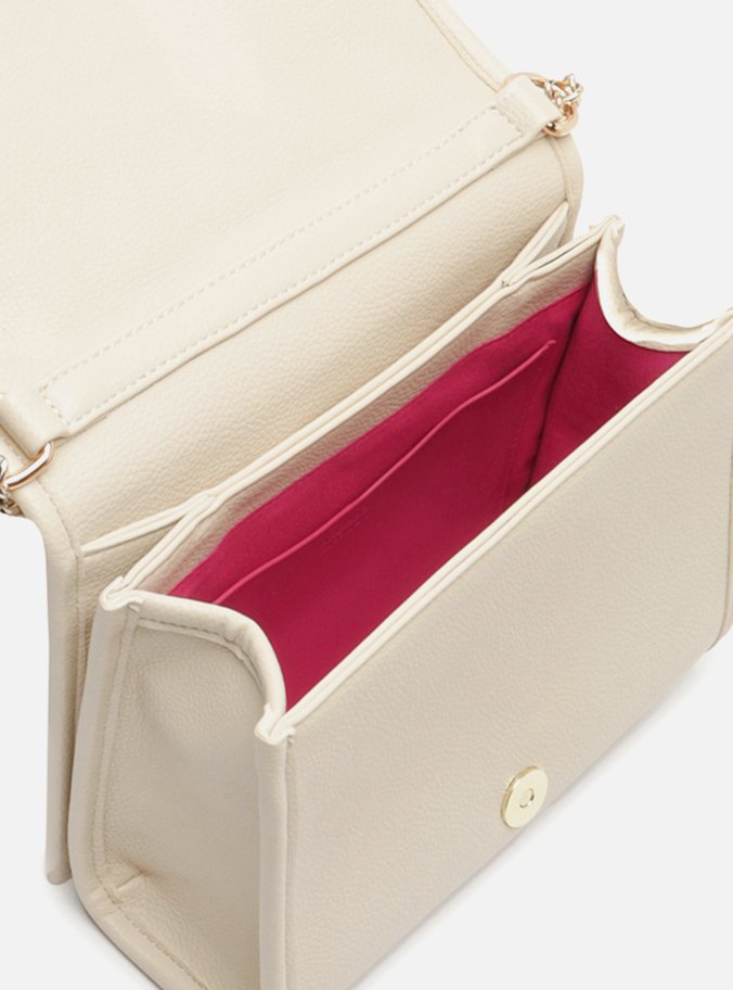 Bolsa Tiracolo Off-White Pequena Matelassê