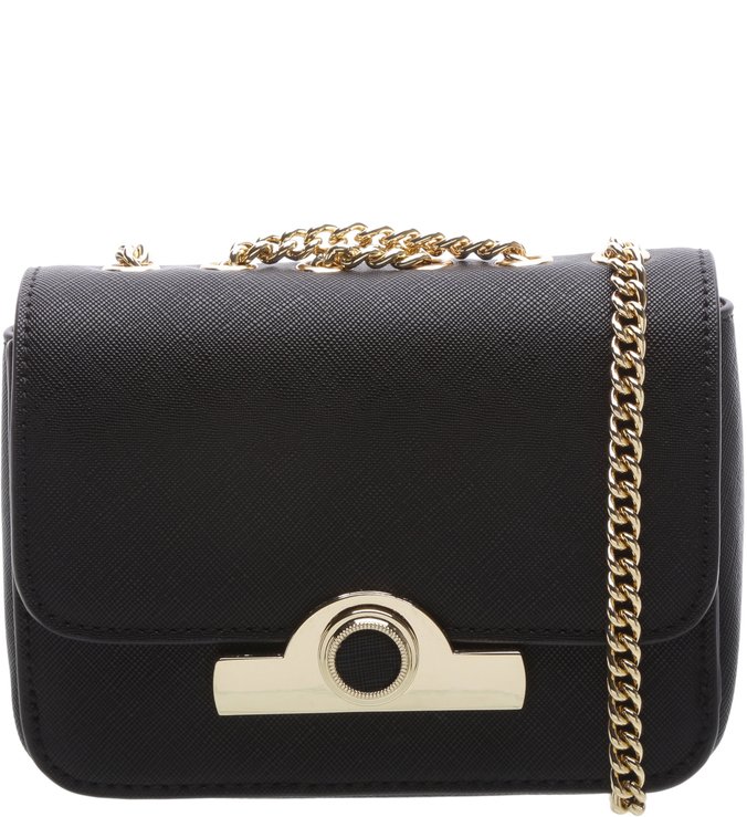 Bolsa Tiracolo Pequena Textura Vermelha