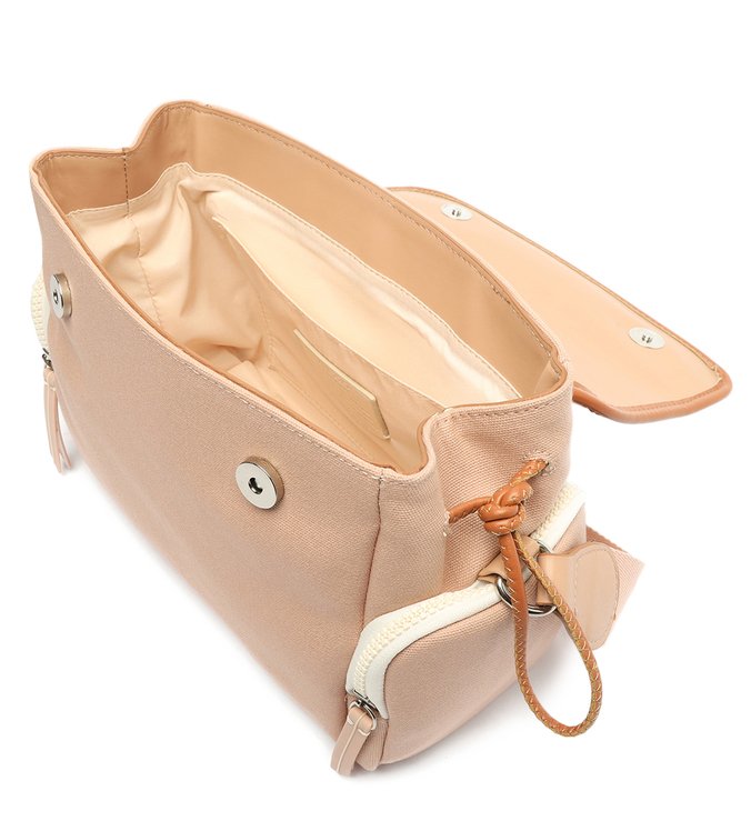 Bolsa Bucket Rosa Lona ZZ Soul Média