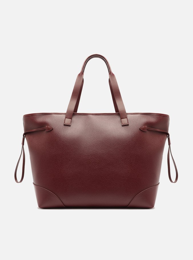 Bolsa Shopping Vermelha Grande Cantoneiras
