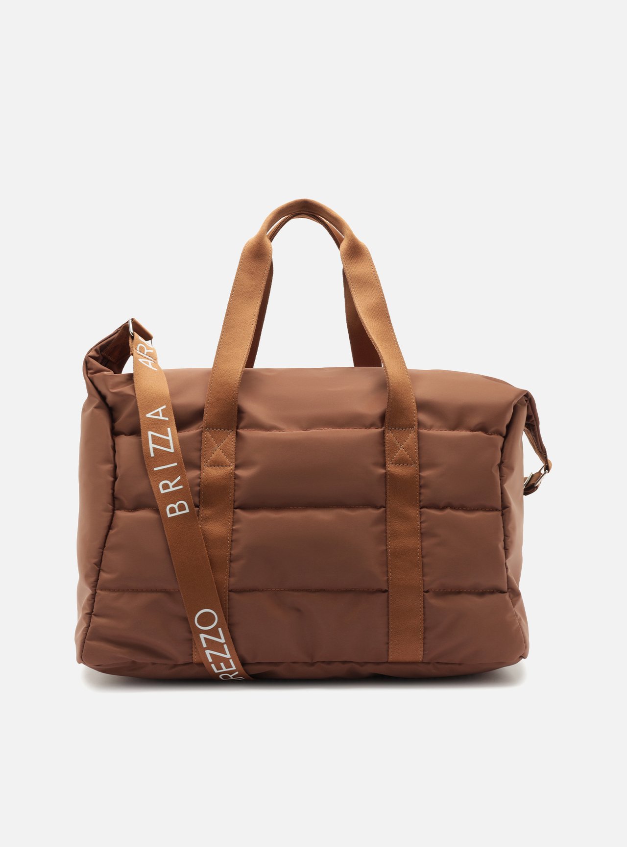 Bolsa Mala Marrom Grande Brizza — foto 3