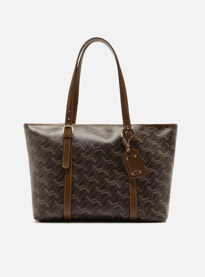 Bolsa Shopping Multineutro Couro Grande Monograma
