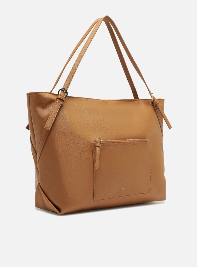 Bolsa Marrom Shopping Grande