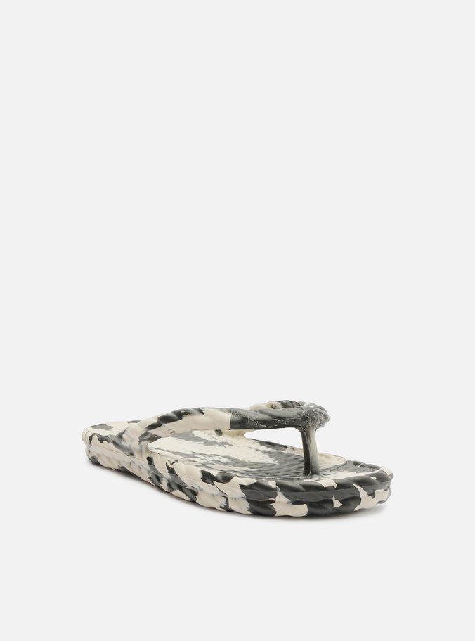 Chinelo de Dedo Preto Mescla Marrocos