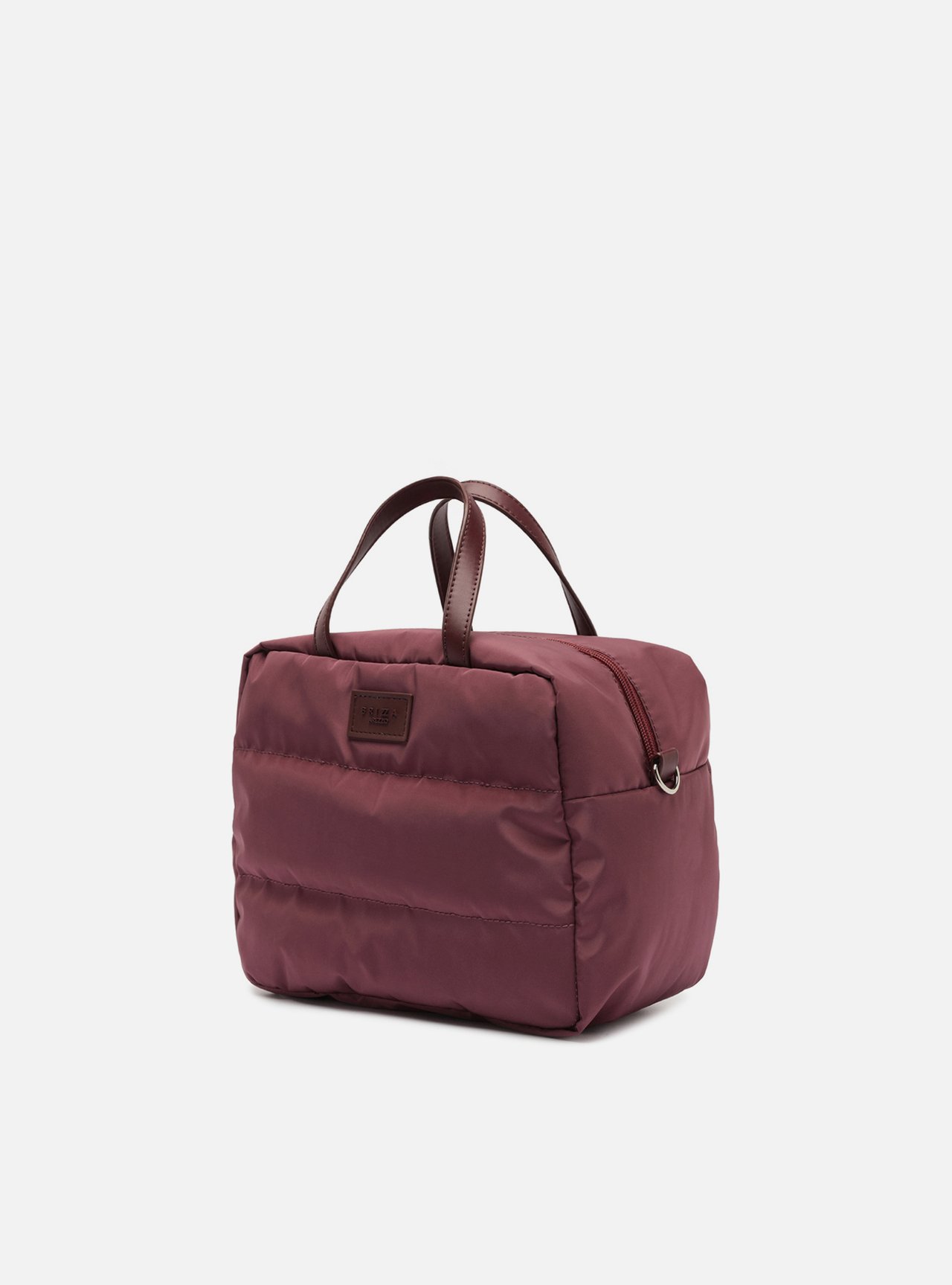 Bolsa Térmica Tiracolo Bordô Nylon Gigi Média — foto 2