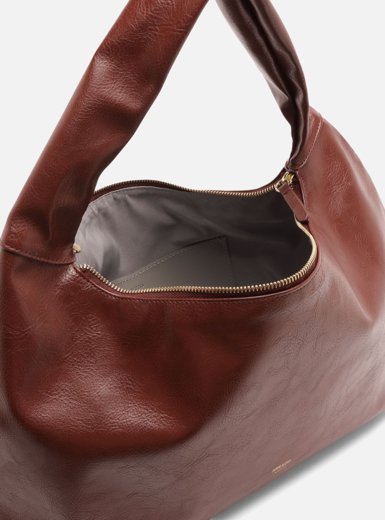 Bolsa Hobo Vermelha Grande — foto 4