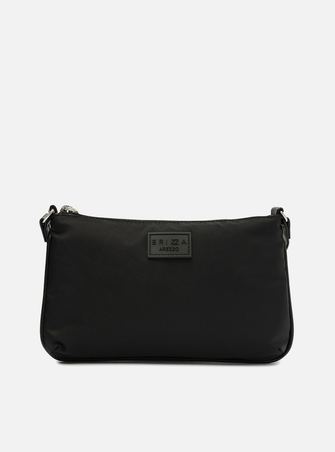 Clutch Preta Nylon Lizza Pequena Brizza