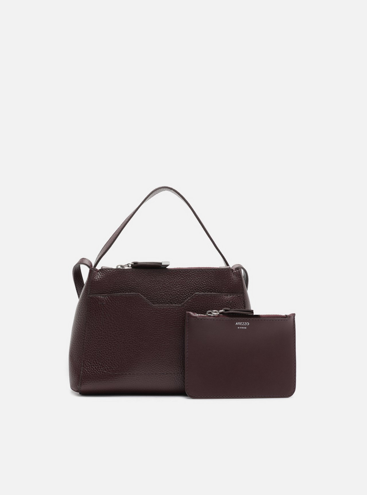 Bolsa Tote Vermelha Média Metais — foto 6