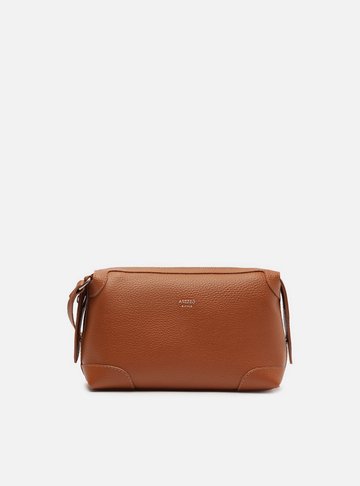 Bolsa Tiracolo Marrom Média Recortes