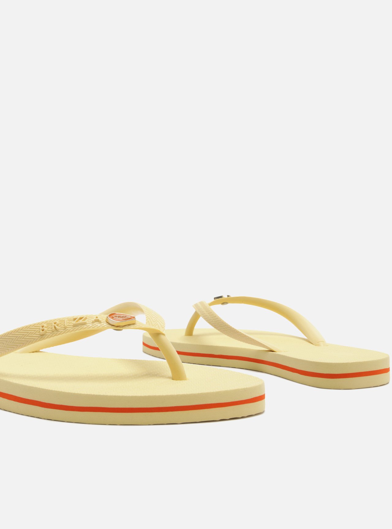 Chinelo de Dedo Rosa Flatform Metais Brizza — foto 4