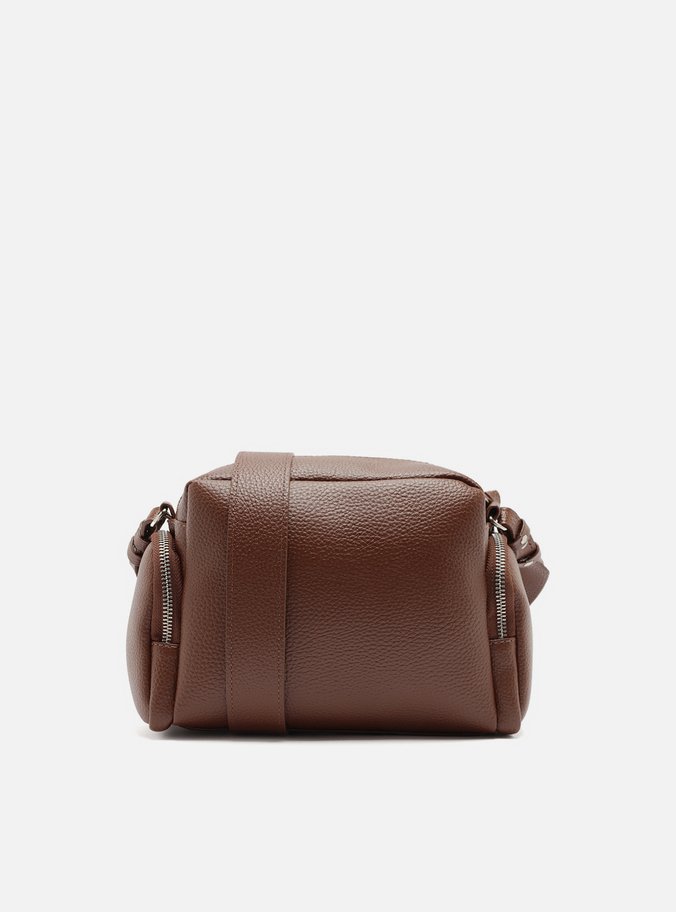 Bolsa Marrom Tiracolo Média