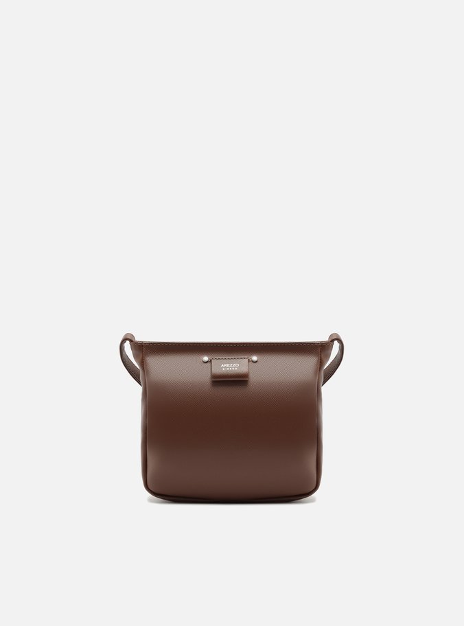 Bolsa Tiracolo Marrom Pequena