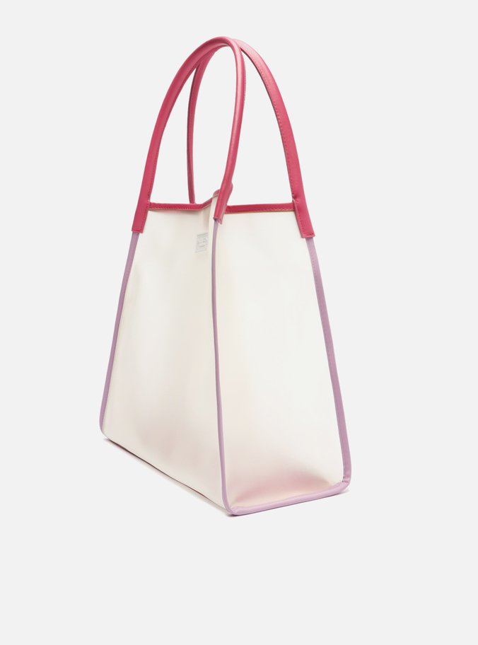 Bolsa Tote Multicolorida Vinil Piscine Grande