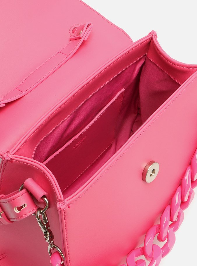 Bolsa Satchel Rosa Iara Média Pink Soul