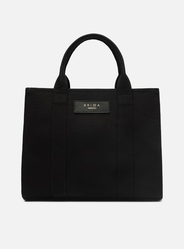 Bolsa Tote Preta Grande Brizza
