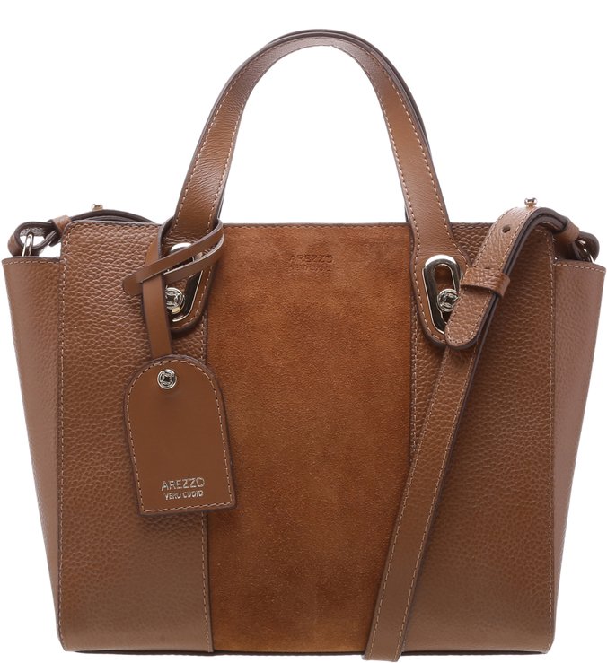 Bolsa Tote Couro Isabel Média Buriti