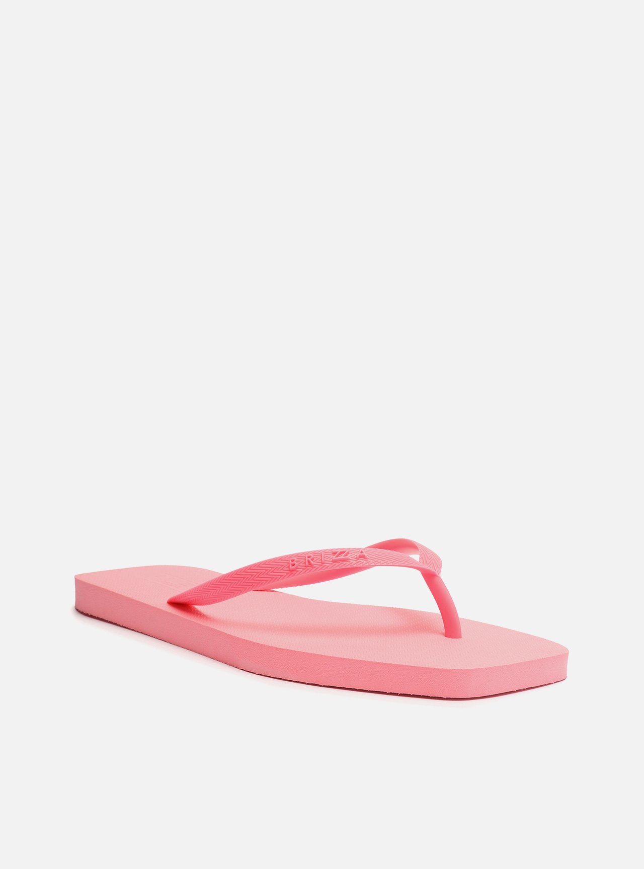 Chinelo de Dedo Rosa Básico Square Brizza — foto 3