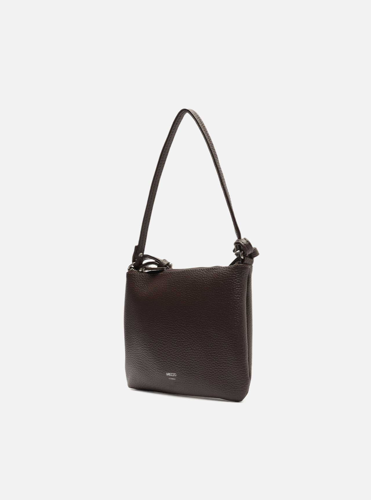 Bolsa Tiracolo Marrom Luisa Pequena — foto 2