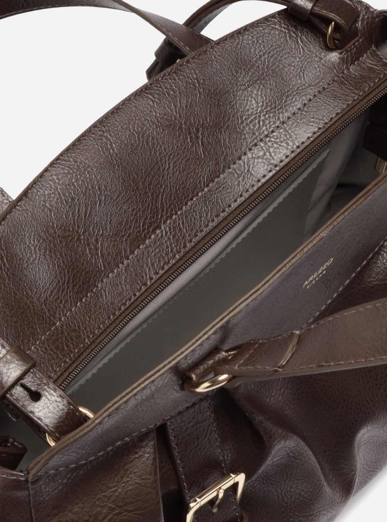Bolsa Tote Metais Grande Franzida — foto 4