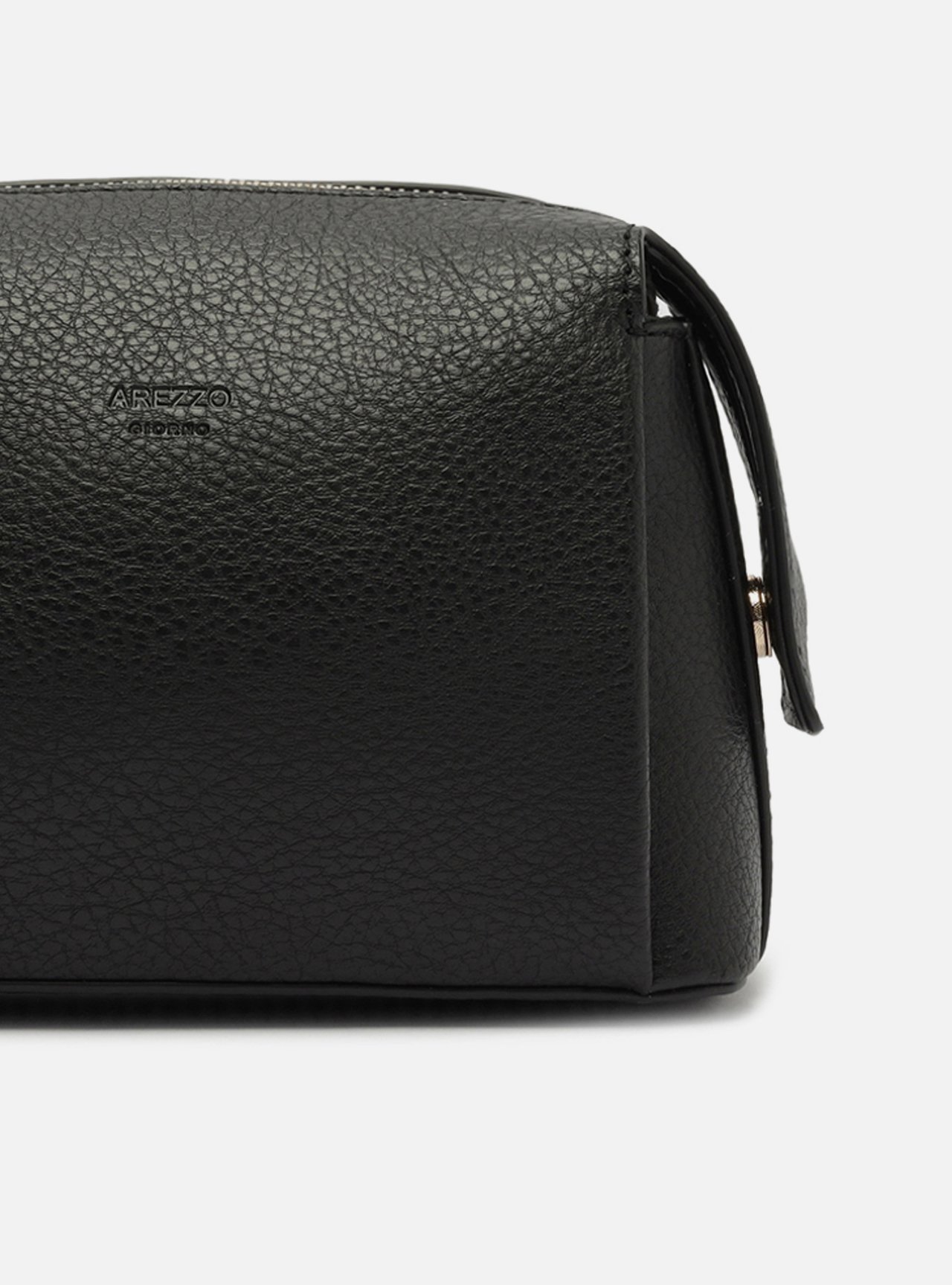 Bolsa Tiracolo Preta Minimal — foto 6