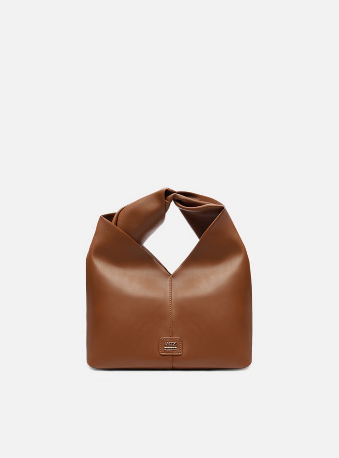 Bolsa Hobo Marrom Pequena