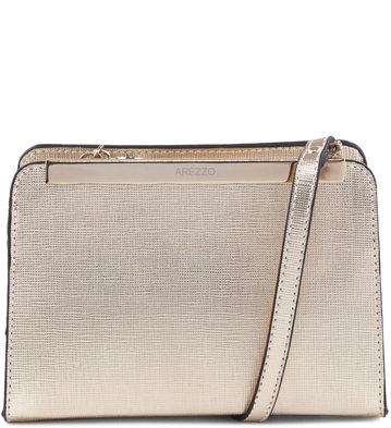 Bolsa Tiracolo Clássica Ouro
