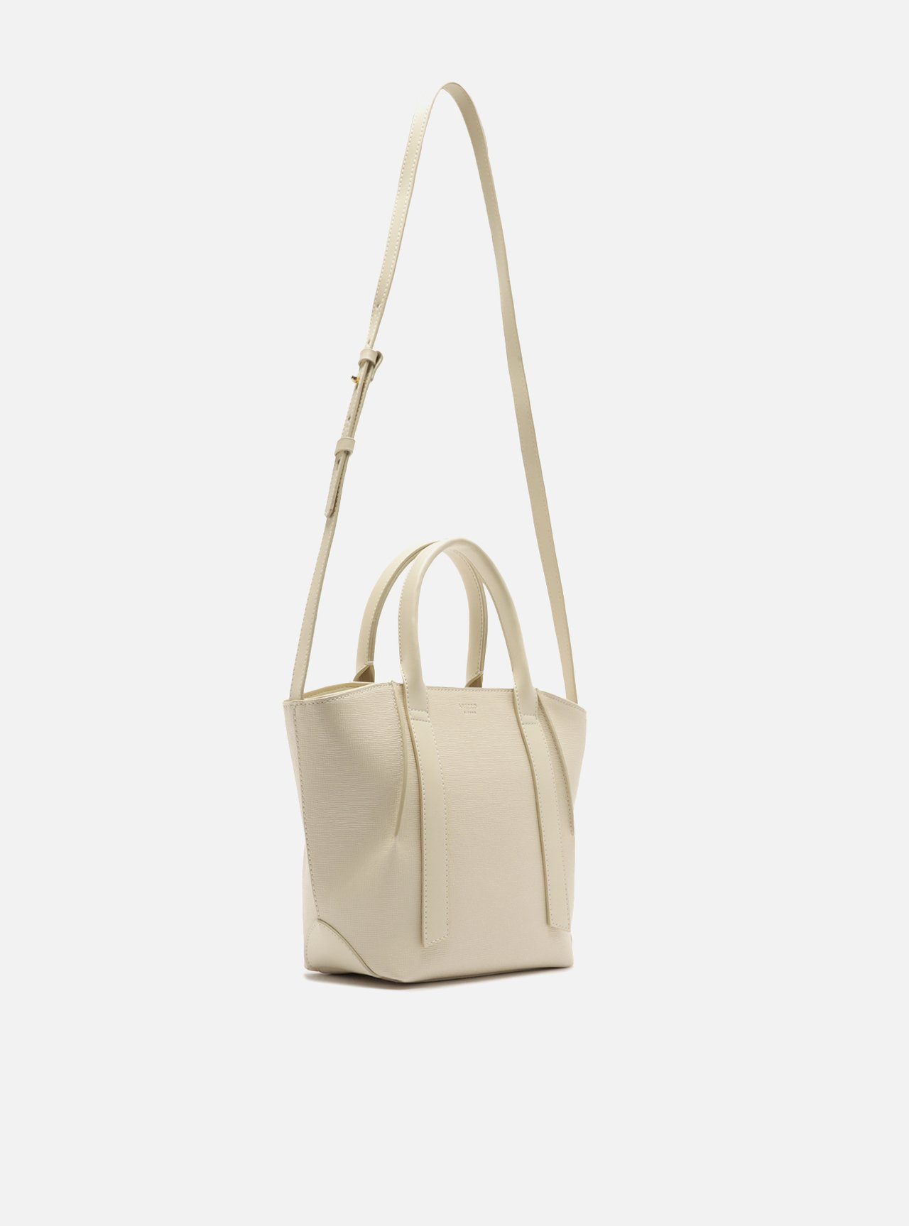 Bolsa Tote Branca Média Tiras — foto 5