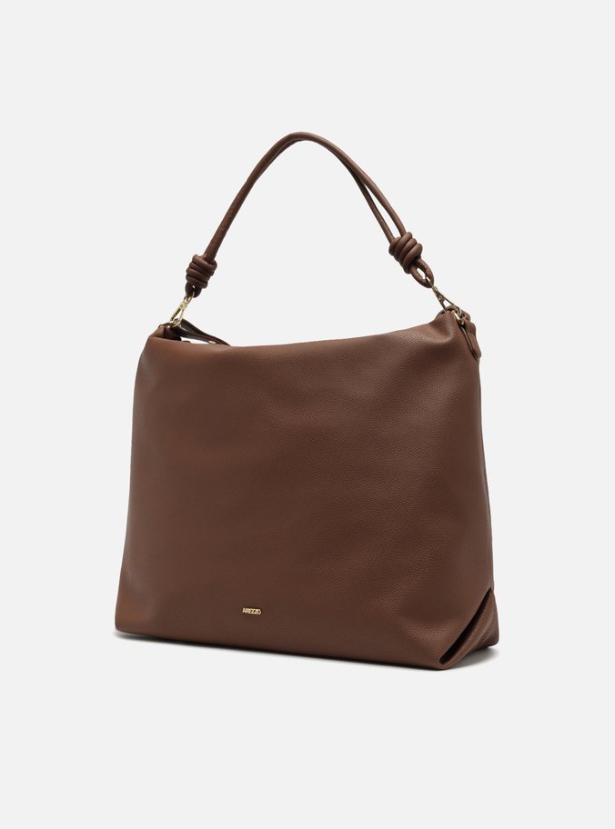 Bolsa Tiracolo Marrom Grande