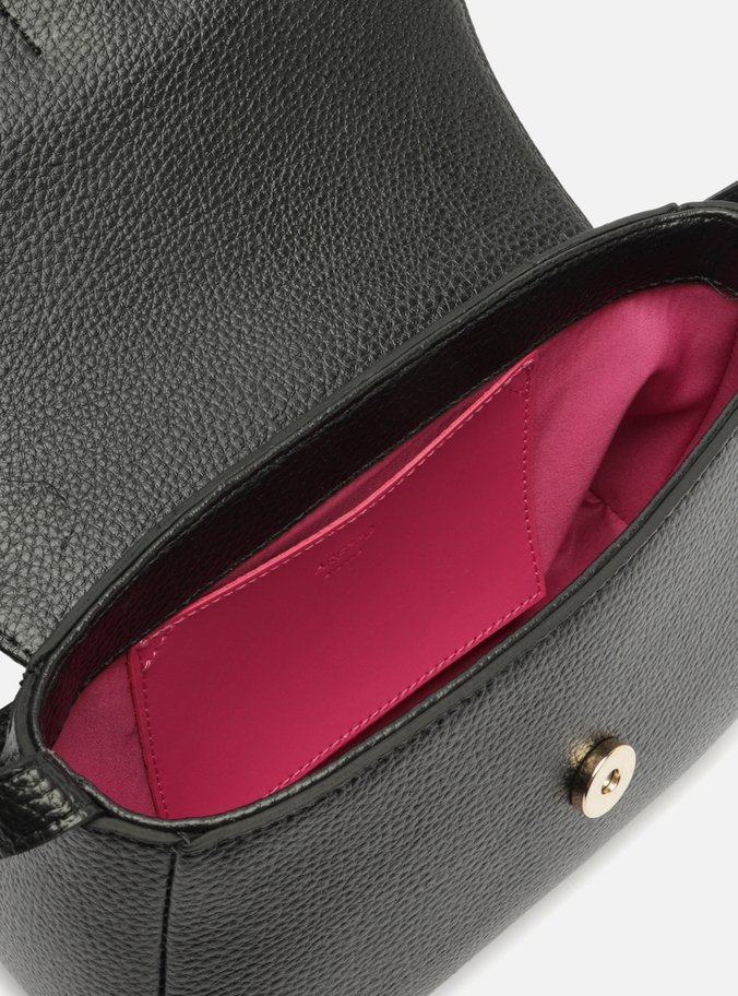 Bolsa Tiracolo Preta Pequena Fivela