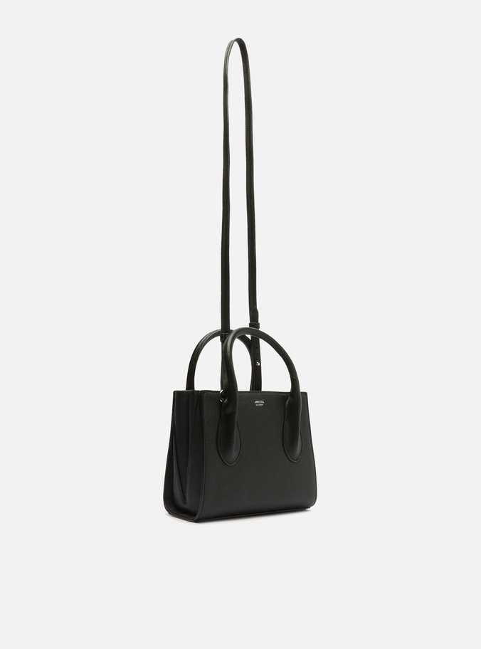 Bolsa Tote Preta Pequena Estruturada