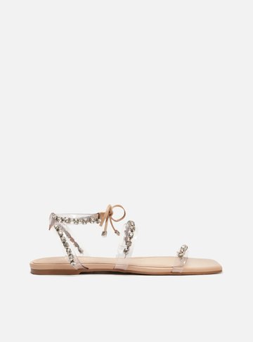 Sandália Nude Spikes
