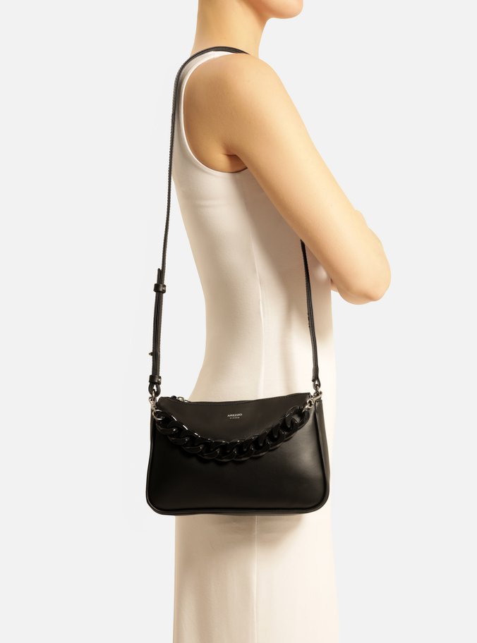 Bolsa Tiracolo Preta Iara Pequena