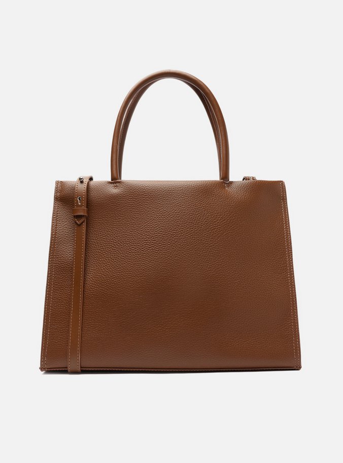 Bolsa Shopping Caramelo Grande Bolso Recorte