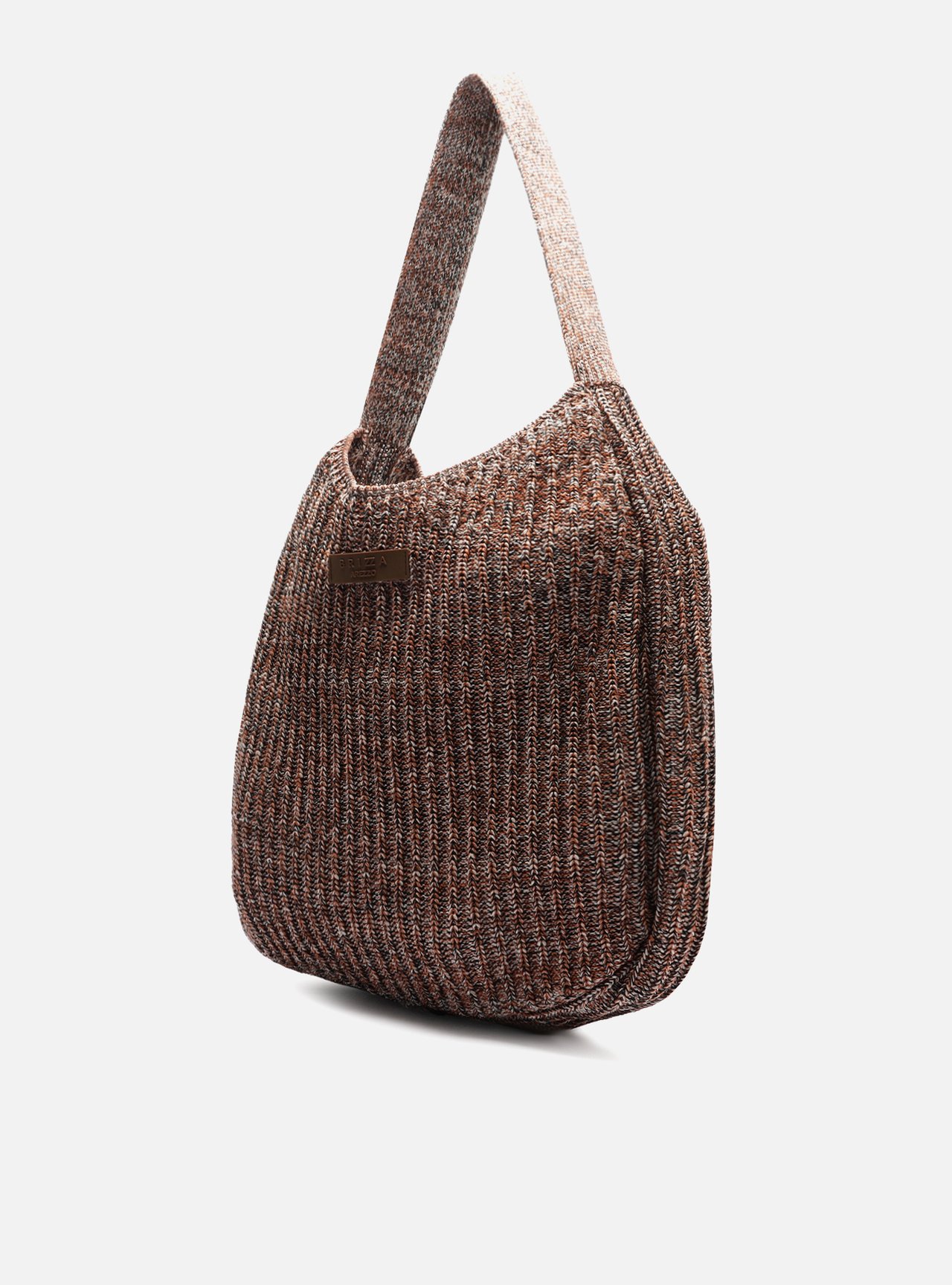 Bolsa Hobo Multineutro Grande Knit Brizza — foto 2