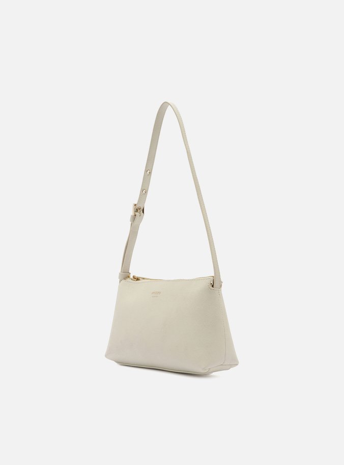 Bolsa Tiracolo Branca Pequena Alça Fivela