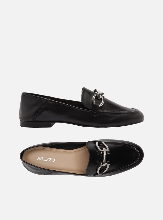 Mocassim Preto Metal