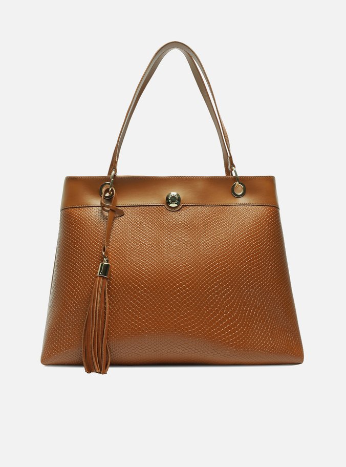 Bolsa Tote Marrom Grande
