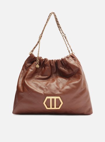 Bolsa Hobo Marrom Nero Couro Esther Grande